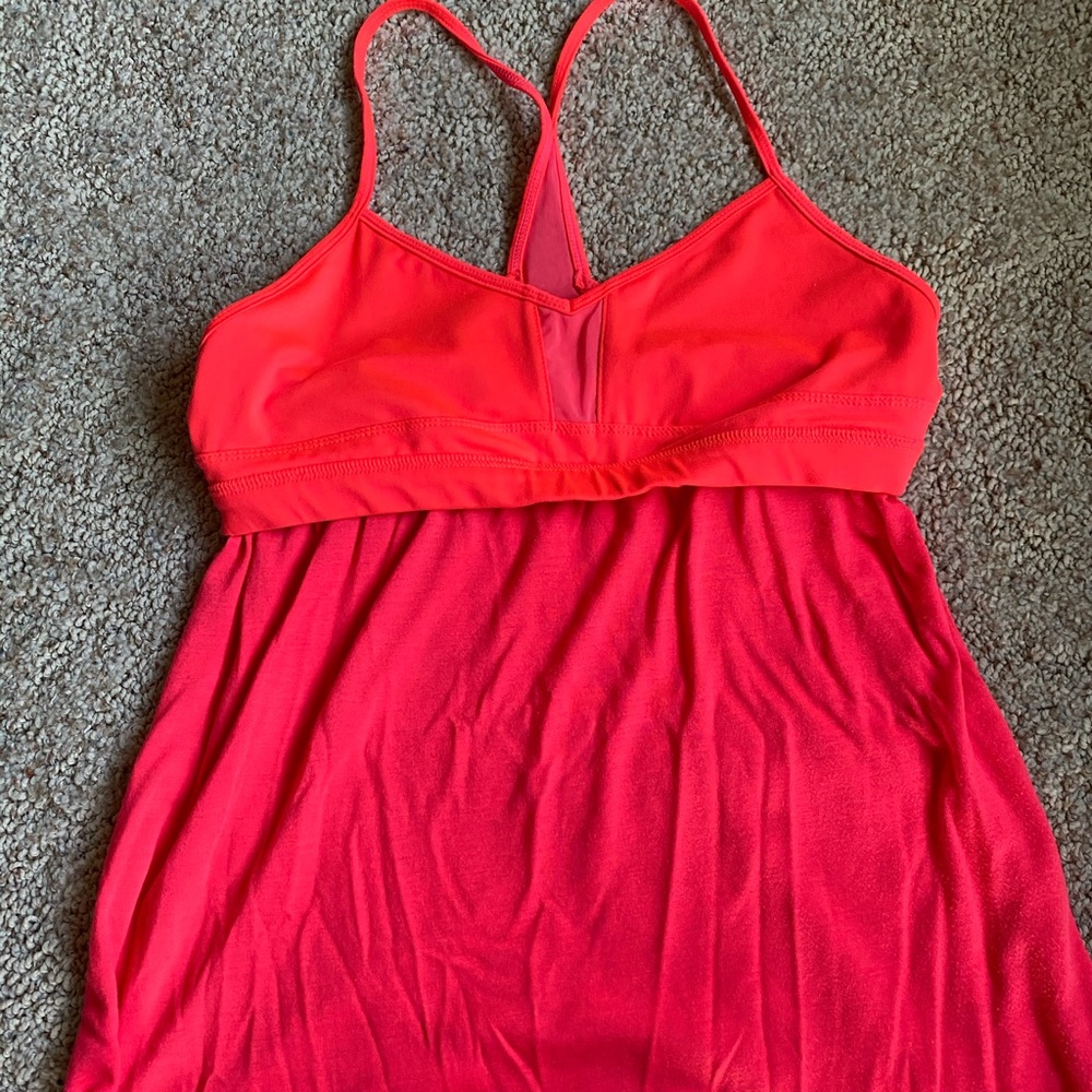 Alo Yoga coral Top Sz small